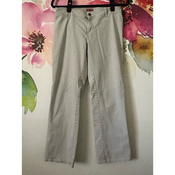 Dickies Pants - Size 7 - Straight Leg - Work Pants chinos khaki Womans - Picture 1 of 4